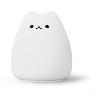 Silicone cat LED night light