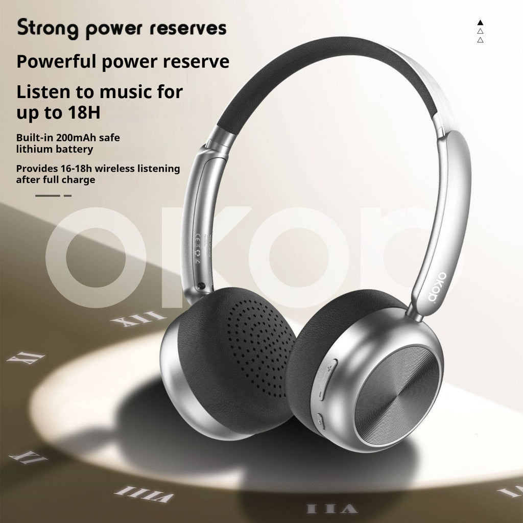 KP-H106 In-Stock Bluetooth Headphones New Retro Style Active Noise Can