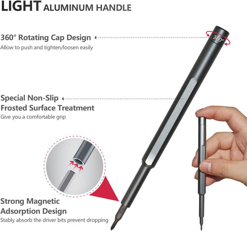 64-in-1 Precision Screwdriver Set — Magnetic Repair Toolkit