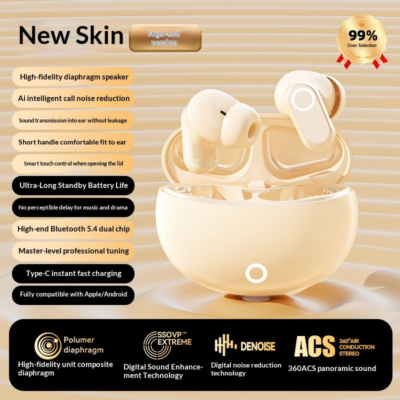 New In-Ear Wireless Bluetooth Headphones - TWS Earbuds with Charging Case
