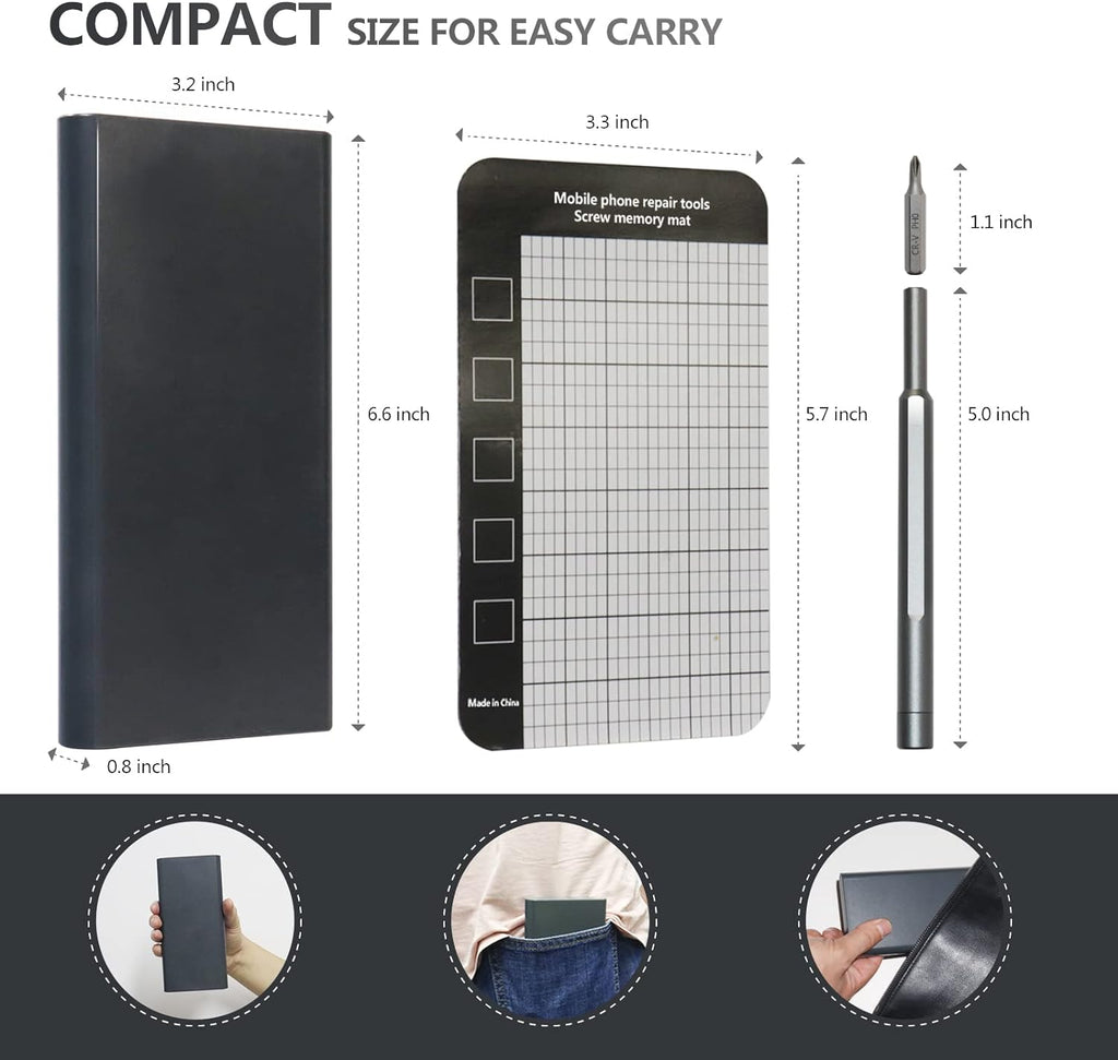 64-in-1 Precision Screwdriver Set — Magnetic Repair Toolkit