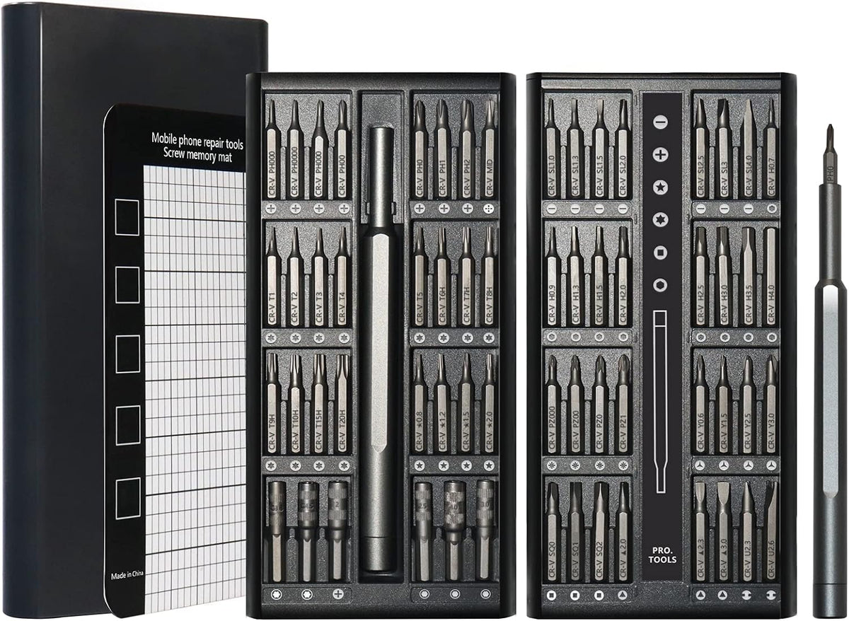 64-in-1 Precision Screwdriver Set — Magnetic Repair Toolkit
