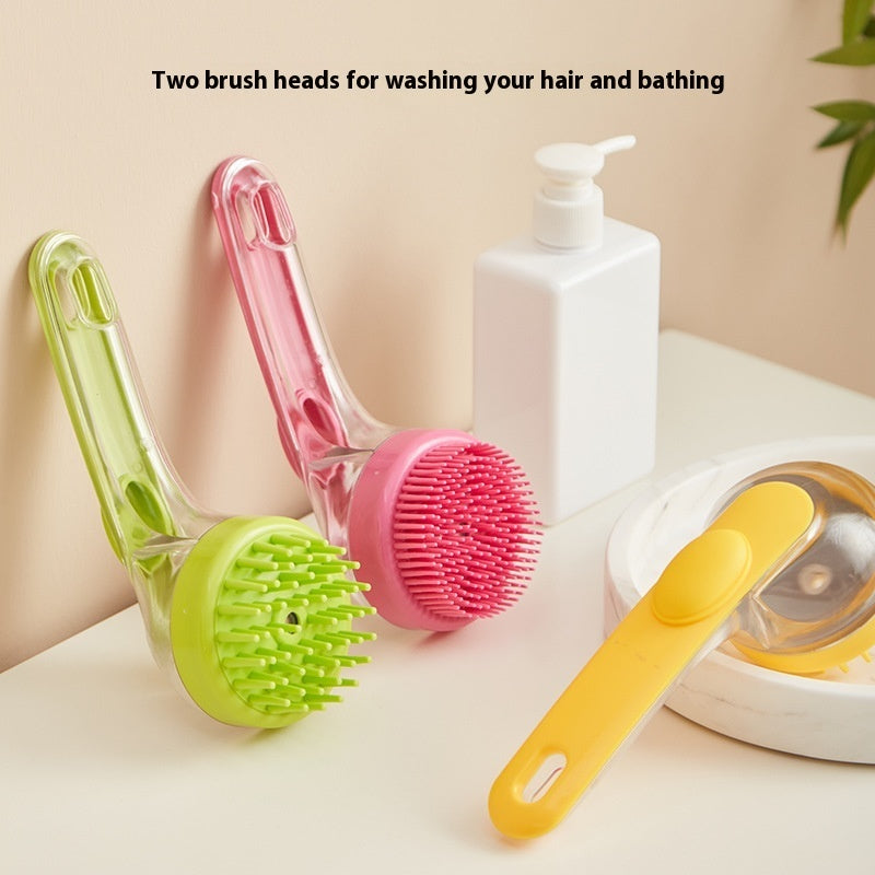 Dogs Cats Pets Brush Pet Bath Brush Cleaning Brushes Long Handle Showe