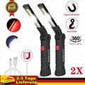 USB Rechargeable COB LED Work Light Inspection Hand Torch Flashlight 3
