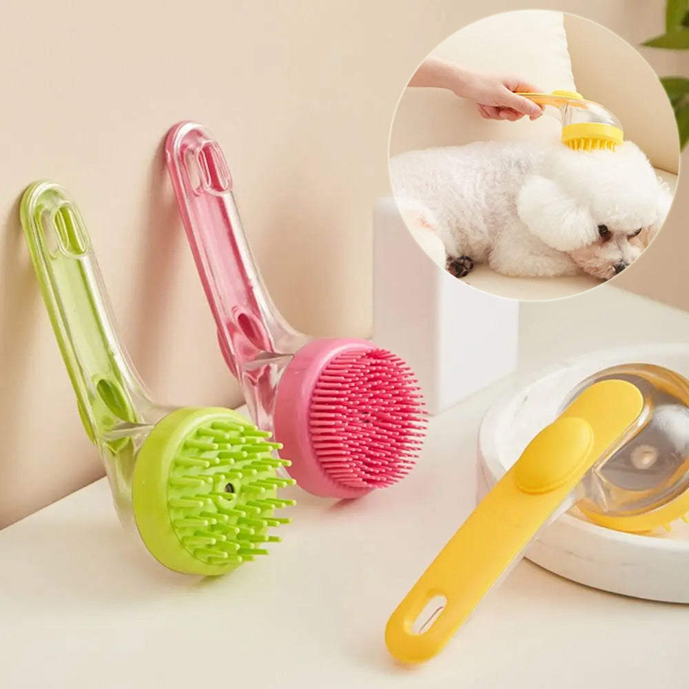 Dogs Cats Pets Brush Pet Bath Brush Cleaning Brushes Long Handle Showe