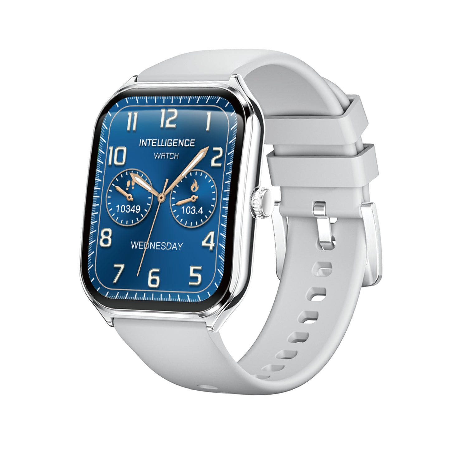 KP-S102 Smartwatch with Bluetooth Calling - Health Monitor Fitness Tracker IP68