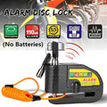 Motorcycle Alarm Disc Lock Brake Handlebar Throttle Grip Lock Bike Sec