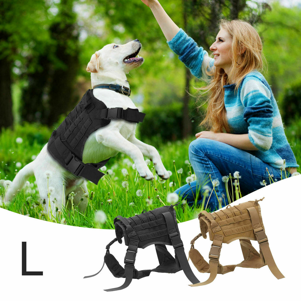No-pull Dog Harness Pet Puppy Large Dog Vest Adjustable Padded Handle